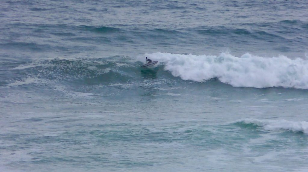 Entry #12 coming in from Pablo Arrouays performing a Blunt 360 to Cutback 360 on his waveski!