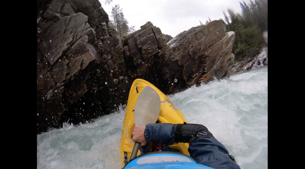 entry #23 for the Carnage for all video contest 2019, Stuck in an Undercut on the Amot Gorge