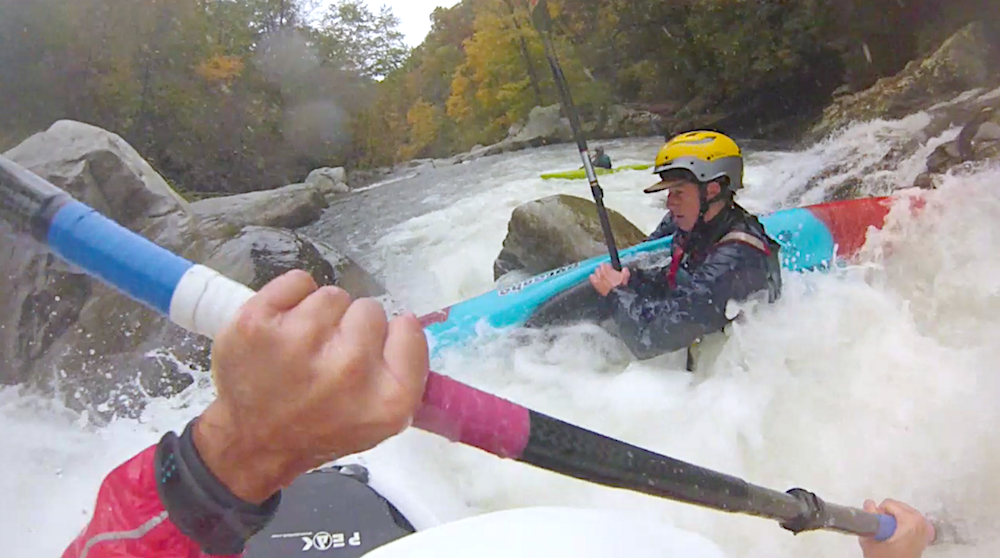michael masson and georges makoff get an epic on the green river as part of the level isx beaters for all video contest