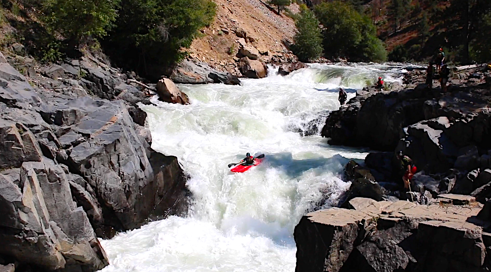 Sage Donnelly being the first Woman to ever run Big Falls on the South Fork of the Payette at 1,380 CFS (usually run around 600 CFS) and Selway Falls on the Selway Falls on the Selway River at over 9,000 CFS. She was 19 for Selway Falls and ran Big Falls right after turning 20.