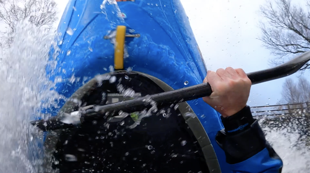 Follow Scottish paddler Rhys Thompson as he shows us what it looks like behind Poldubh Falls