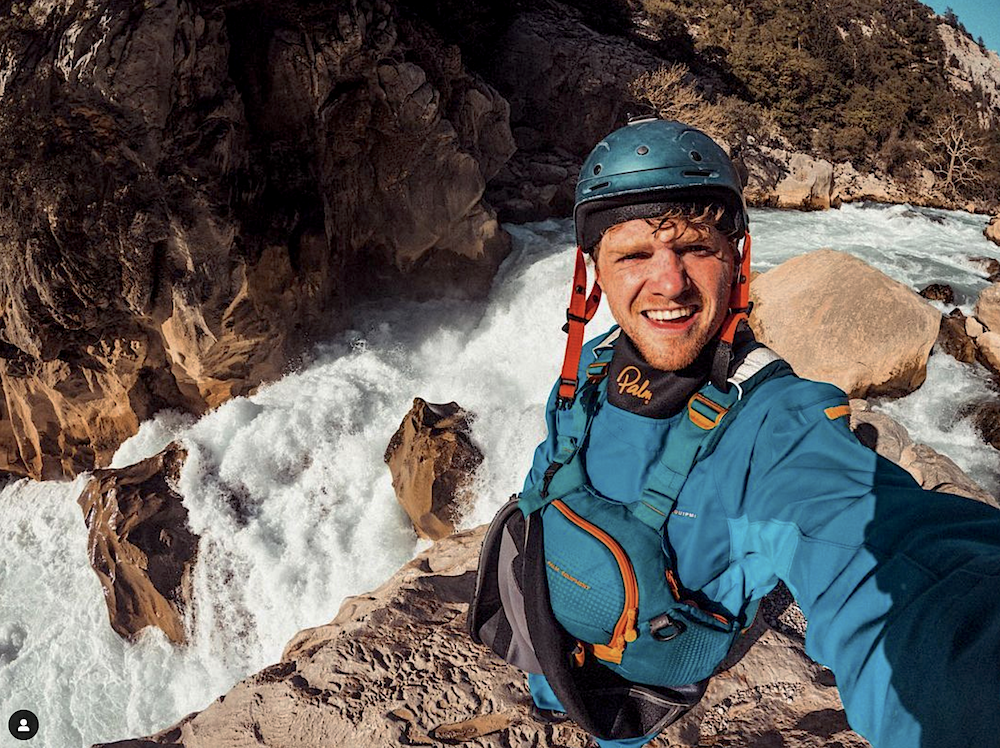Bren Orton winner of the NRS 2022 Reel World video contest produced by kayak session magazine