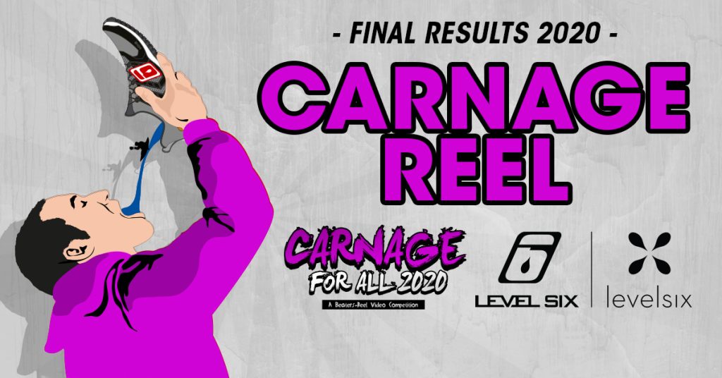 The Level Six Carnage for All video contest have been entertaining us for the past year now and it was time to announce the 2020 winners.
