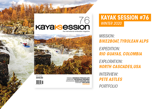 content kayak session magazine #76, winter issue